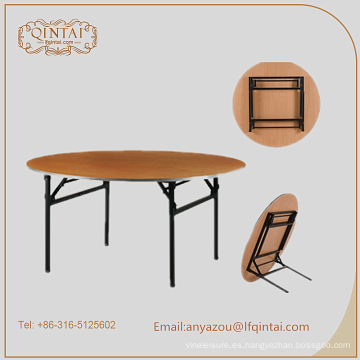 Mesa plegable de alta calidad para mesa de madera, mesa de banquete